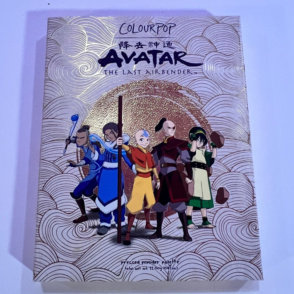 Colourpop Avatar The Last Airbender Palette